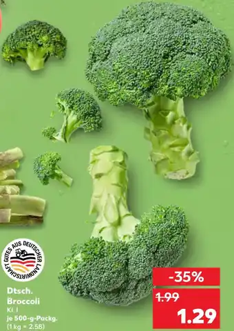 Kaufland Dtsch. Broccoli Angebot