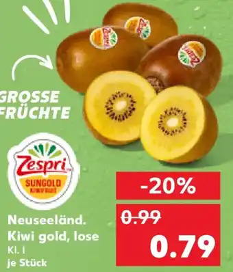 Kaufland Neuseeländ. Kiwi gold, lose Angebot