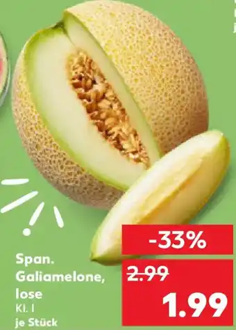 Kaufland Span. Galiamelone, lose Angebot