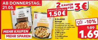 Kaufland K-CLASSIC Eintopf Angebot