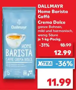 Kaufland DALLMAYR Home Barista Caffè Crema Dolce Angebot