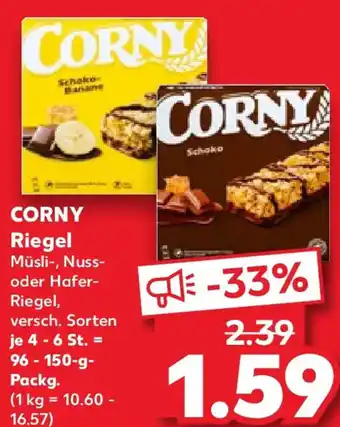 Kaufland CORNY Riegel Angebot