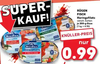 Kaufland RÜGEN FISCH Heringsfilets Angebot