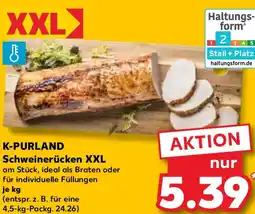 Kaufland K-PURLAND Schweinerücken XXL Angebot