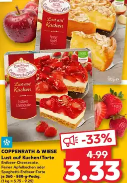 Kaufland COPPENRATH & WIESE Lust auf Kuchen/Torte Angebot