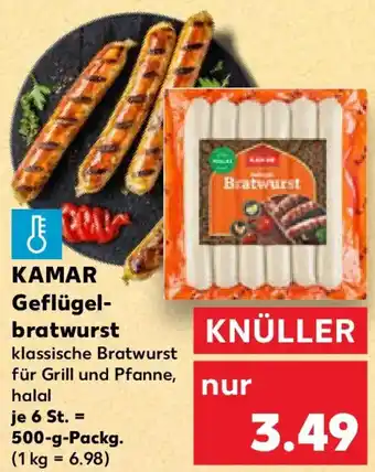 Kaufland KAMAR Geflügelbratwurst Angebot