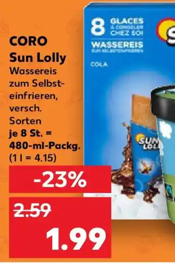 Kaufland CORO Sun Lolly Angebot