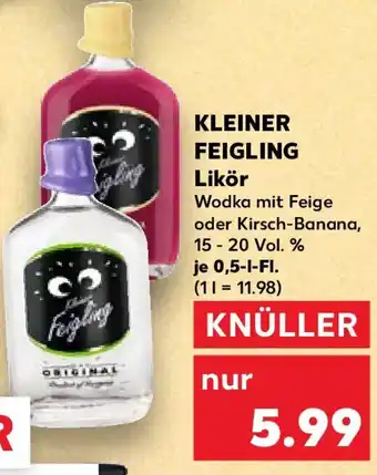 Kaufland KLEINER FEIGLING Likör Angebot