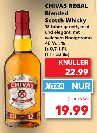 Kaufland CHIVAS REGAL Blended Scotch Whisky Angebot
