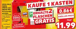 Kaufland COCA-COLA, FANTA, SPRITE oder MEZZO MIX Erfrischungsgetränke Angebot