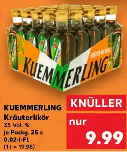 Kaufland KUEMMERLING Kräuterlikör Angebot