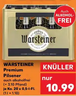 Kaufland WARSTEINER Premium Pilsener Angebot