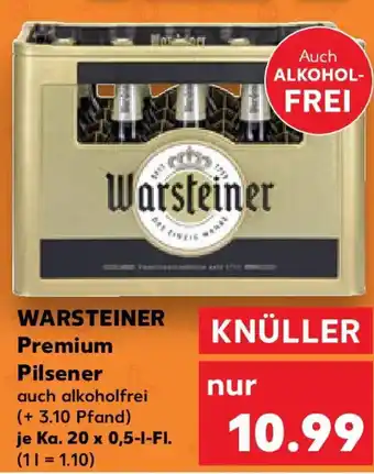 Kaufland WARSTEINER Premium Pilsener Angebot