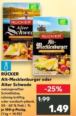 Kaufland RÜCKER Alt-Mecklenburger oder Alter Schwede Angebot