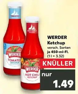 Kaufland WERDER Ketchup Angebot
