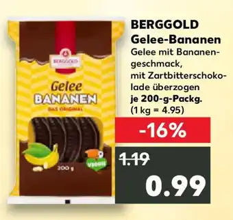 Kaufland BERGGOLD Gelee-Bananen Angebot