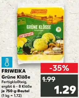 Kaufland FRIWEIKA Grüne Klöße Angebot