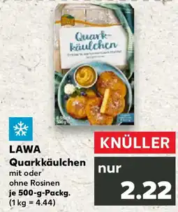 Kaufland LAWA Quarkkäulchen Angebot