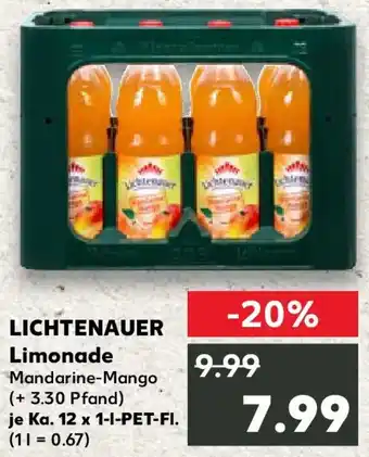 Kaufland LICHTENAUER Limonade Angebot