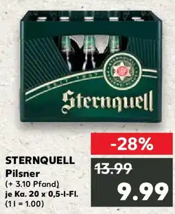 Kaufland STERNQUELL Pilsner Angebot