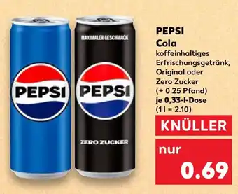 Kaufland PEPSI Cola Angebot