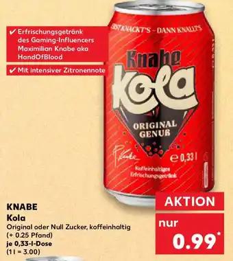 Kaufland KNABE Kola Angebot
