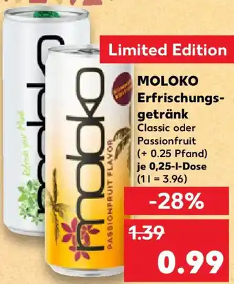 Kaufland MOLOKO Erfrischungsgetränk Angebot