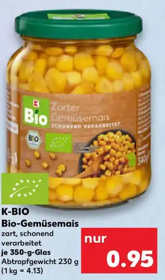 Kaufland K-BIO Bio-Gemüsemais Angebot
