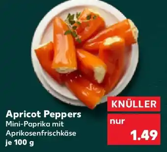 Kaufland Apricot Peppers Angebot