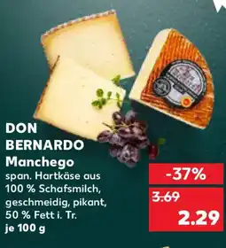 Kaufland DON BERNARDO Manchego Angebot