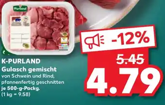 Kaufland K-PURLAND Gulasch gemischt Angebot