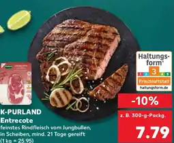 Kaufland K-PURLAND Entrecote Angebot