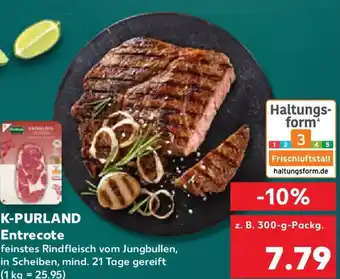 Kaufland K-PURLAND Entrecote Angebot