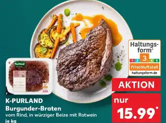 Kaufland K-PURLAND Burgunder-Braten Angebot