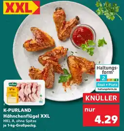 Kaufland K-PURLAND Hähnchenflügel XXL Angebot