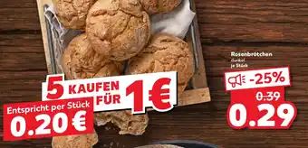 Kaufland Rosenbrötchen Angebot