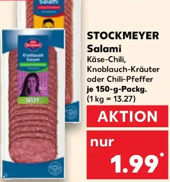 Kaufland STOCKMEYER Salami Angebot