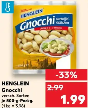 Kaufland HENGLEIN Gnocchi Angebot