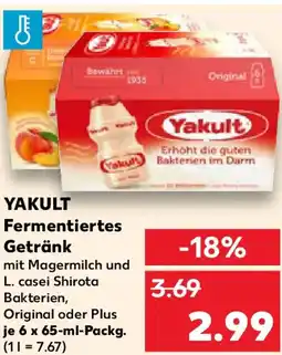 Kaufland YAKULT Fermentiertes Getränk Angebot