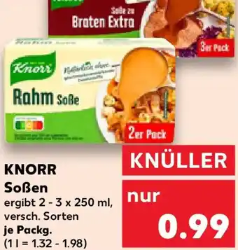 Kaufland KNORR Soßen Angebot