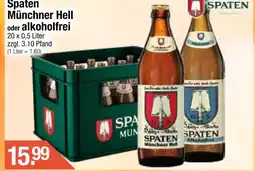 Getränke City Spaten münchner hell Angebot