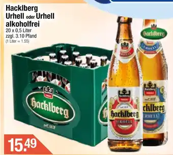 Getränke City Hacklberg urhell Angebot
