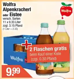 Getränke City Wolfra alpenkracherl oder eistee Angebot