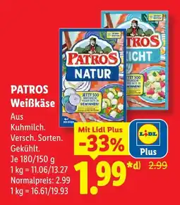 Lidl Patros natur Angebot