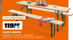 OBI BIERZELT-GARNITUR Angebot
