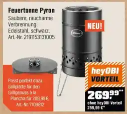 OBI Feuertonne Pyron Angebot