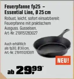 OBI Feuerpfanne fp25 - Essential Line, Ø 25 cm Angebot