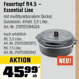 OBI Feuertopf ft4.5 - Essential Line Angebot