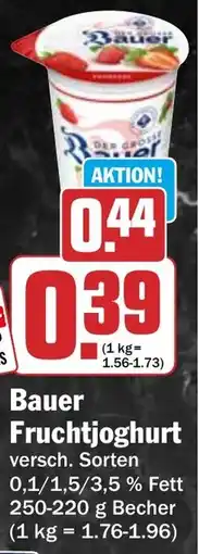 HIT Bauer Fruchtjoghurt Angebot