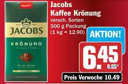 HIT Jacobs Kaffee Krönung Angebot